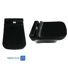 IRAN Flush Tank Wall Hung Model AMATIS Black